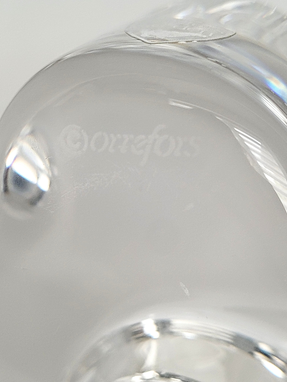Orrefors Summertime Crystal Votive Holder Erika Lagerbielke Sweden - Picture 4 of 6